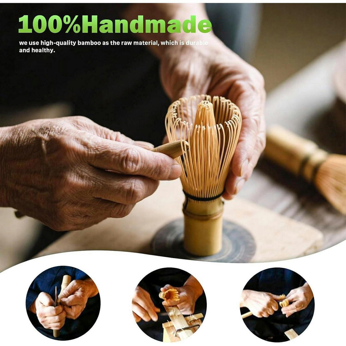 MATCHA Set 7-teiliges Set Grün - Grün, Keramik (14/1.5/14.5cm)