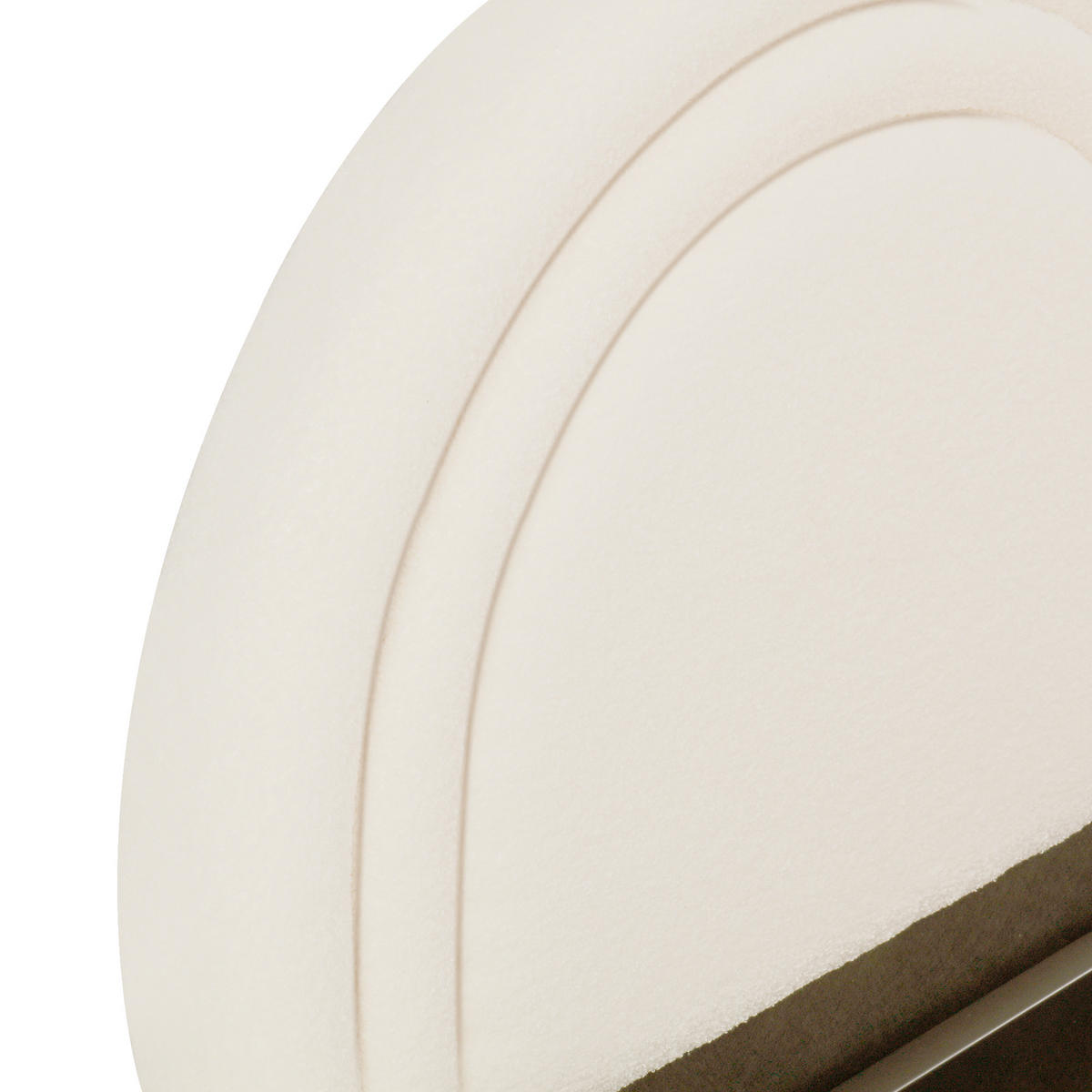 POLSTERBETT mit Stauraum 90x200 cm Bouclé Beige - Beige, Metall (90/200cm) - Meubliv