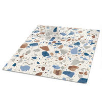TISCHPLATTE 120x80 cm – Steinmosaik - Beige, Glas (120/80/0.4cm) - Wallfluent