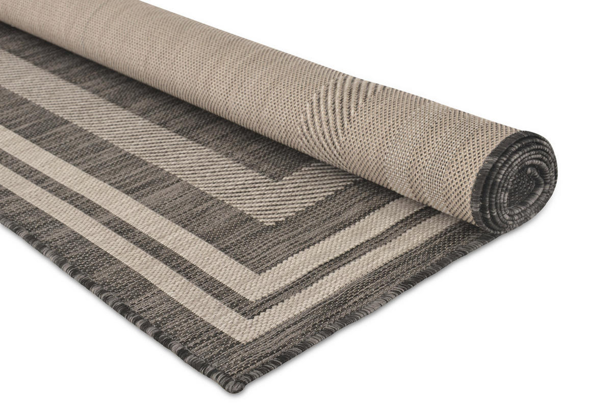 OUTDOOR-TEPPICH Terrace Pebble/L. Grey 160x220 cm - Multicolor, Textil (160/220cm) - Vercai Rugs