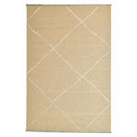 FLACHWEBTEPPICH Braderup 160x230 cm - Goldfarben, Textil (160/230cm) - Sansibar SYLT