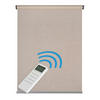 ROLLO motorisiert Beige, 120 x 250 cm - Beige, Kunststoff (120/250cm) - STORESDECO