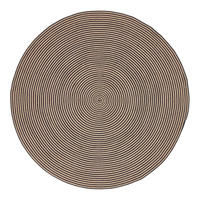 TEPPICH Spirale geflochten rund 150 cm - Braun, Textil (150/150cm) - Homescapes