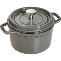RUNDER Gusseisentopf 800 ml 405094750 - Grau, Metall (14cm) - Staub