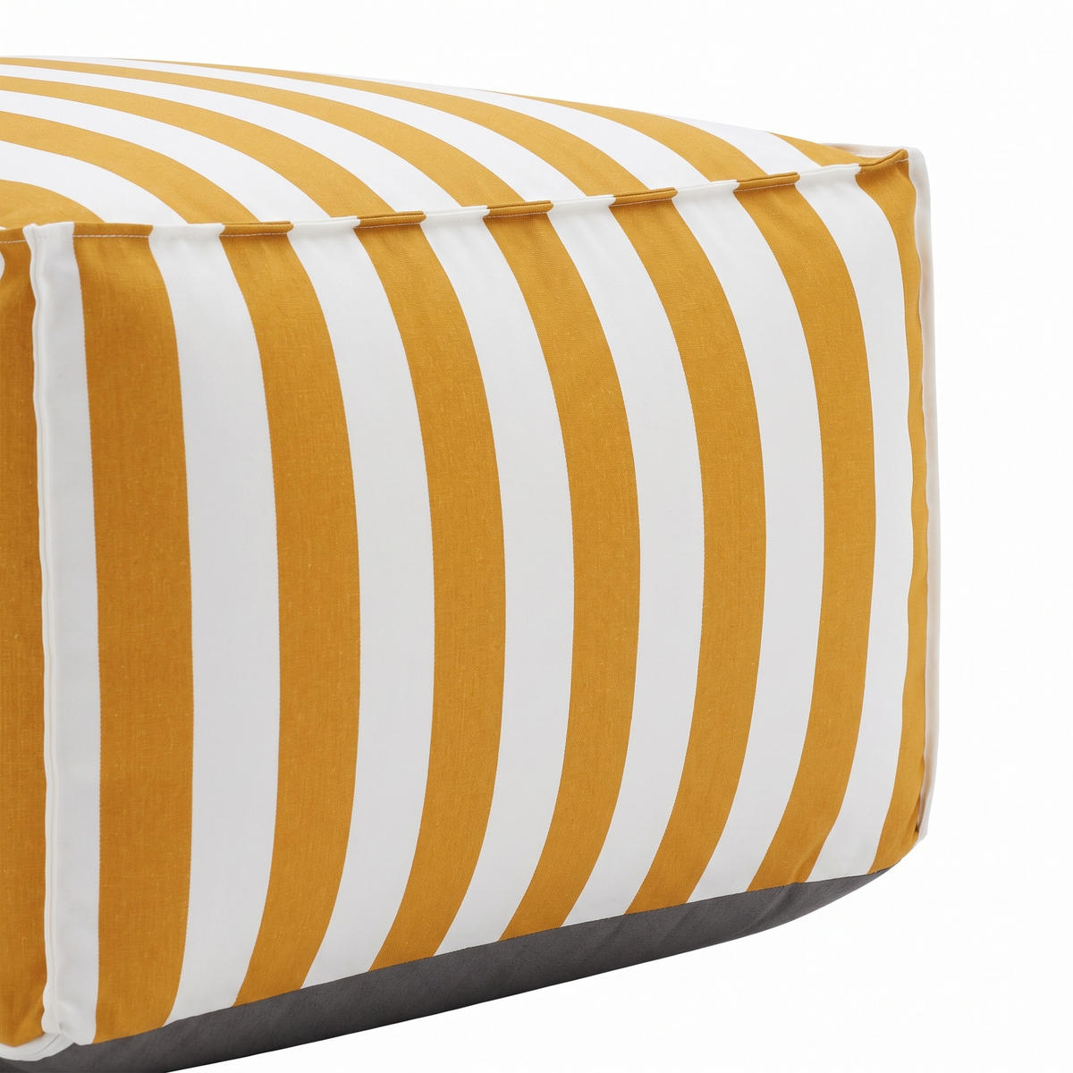 OUTDOOR Pouf Sitzsack SOFT für Garten & Terrasse, Gelb - Gelb, Textil (70/40/70cm) - Muffo