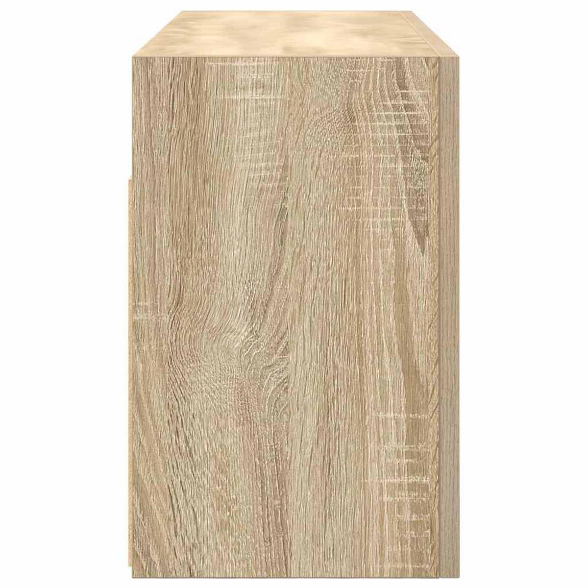 BAD-WANDSCHRANK Sonoma-Eiche 80/25/40 Cm Holzwerkstoff - Hellbraun, Holzwerkstoff (25/40/80cm) - vidaXL