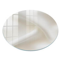 GLASPLATTE fi80 cm – Erstelltes Material - Beige, Glas (0.4/80/80cm) - ArtPrintCave