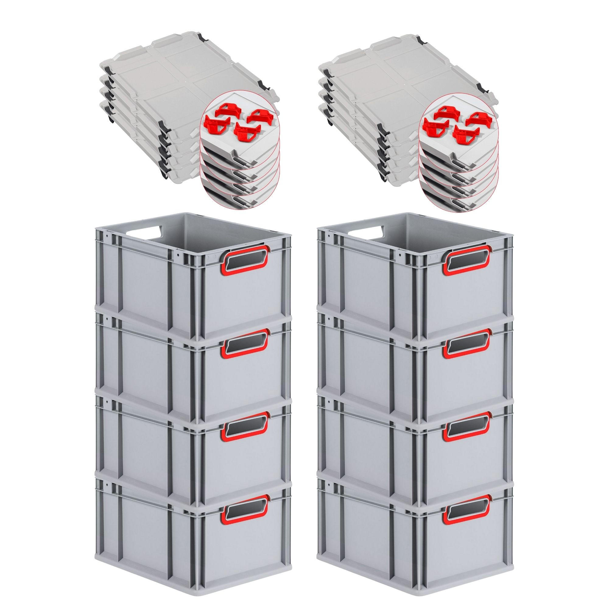 Proregal Eurobox Rot 30x22x40 cm