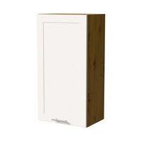 HÄNGESCHRANK Oslo W4/50 Eiche Artisan / Weiß Matt 50 / 32,5 / 96cm - Eiche Artisan/Weiß, Holz/Holzwerkstoff (50/96/32.5cm) - Feldmann-Wohnen