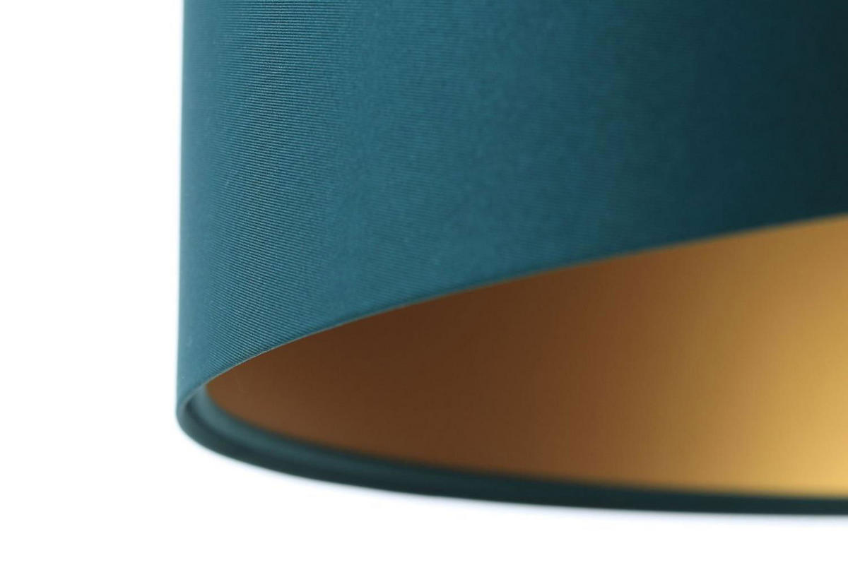 HÄNGELEUCHTE Grün 50/25 cm - Goldfarben/Grün, Kunststoff (50/0.8/25cm) - ONZENO