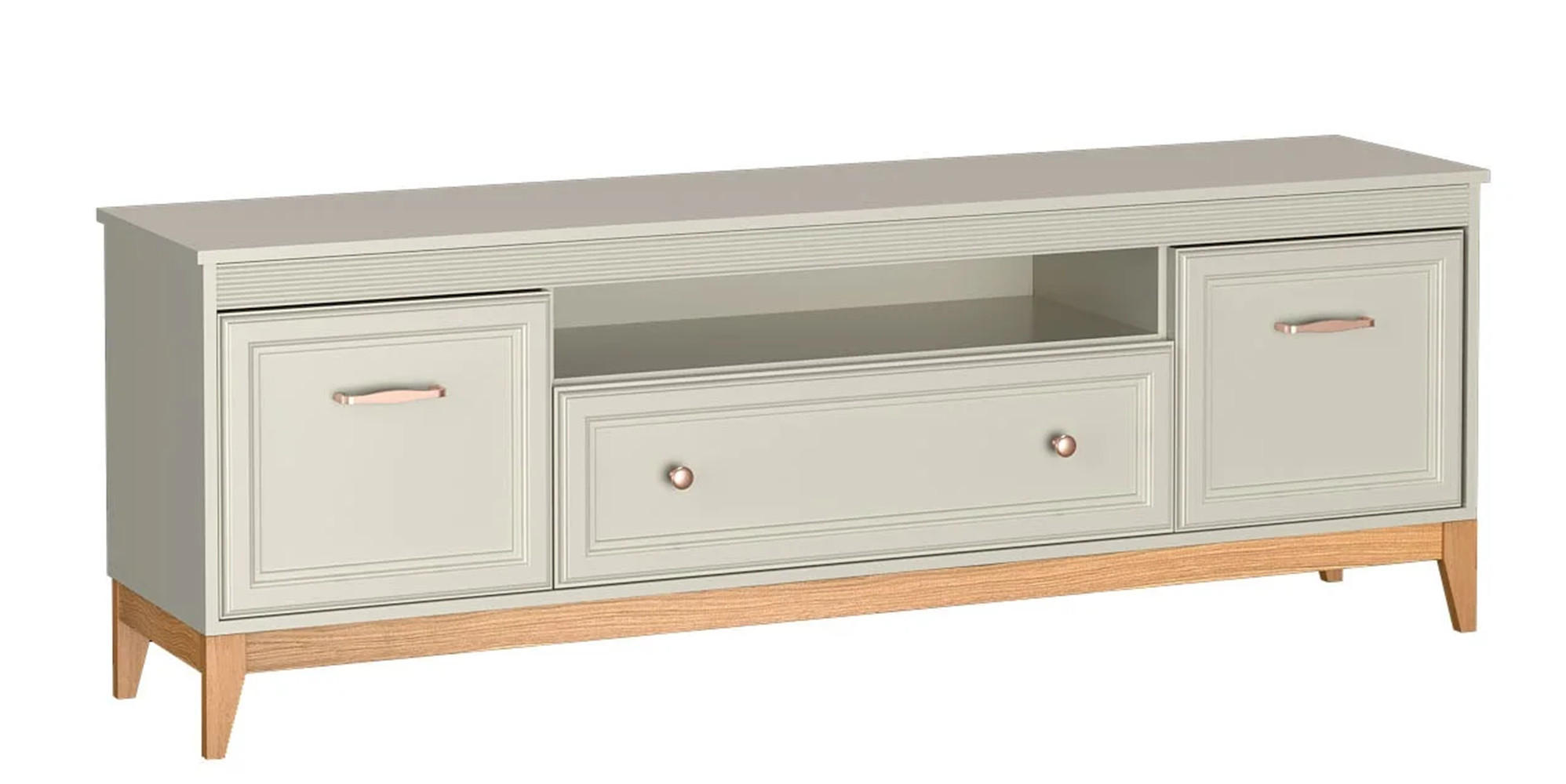 TV-SCHRANK WINDSOR W-9 - Kaschmir, Holzwerkstoff (41/62/179cm) - Meblini