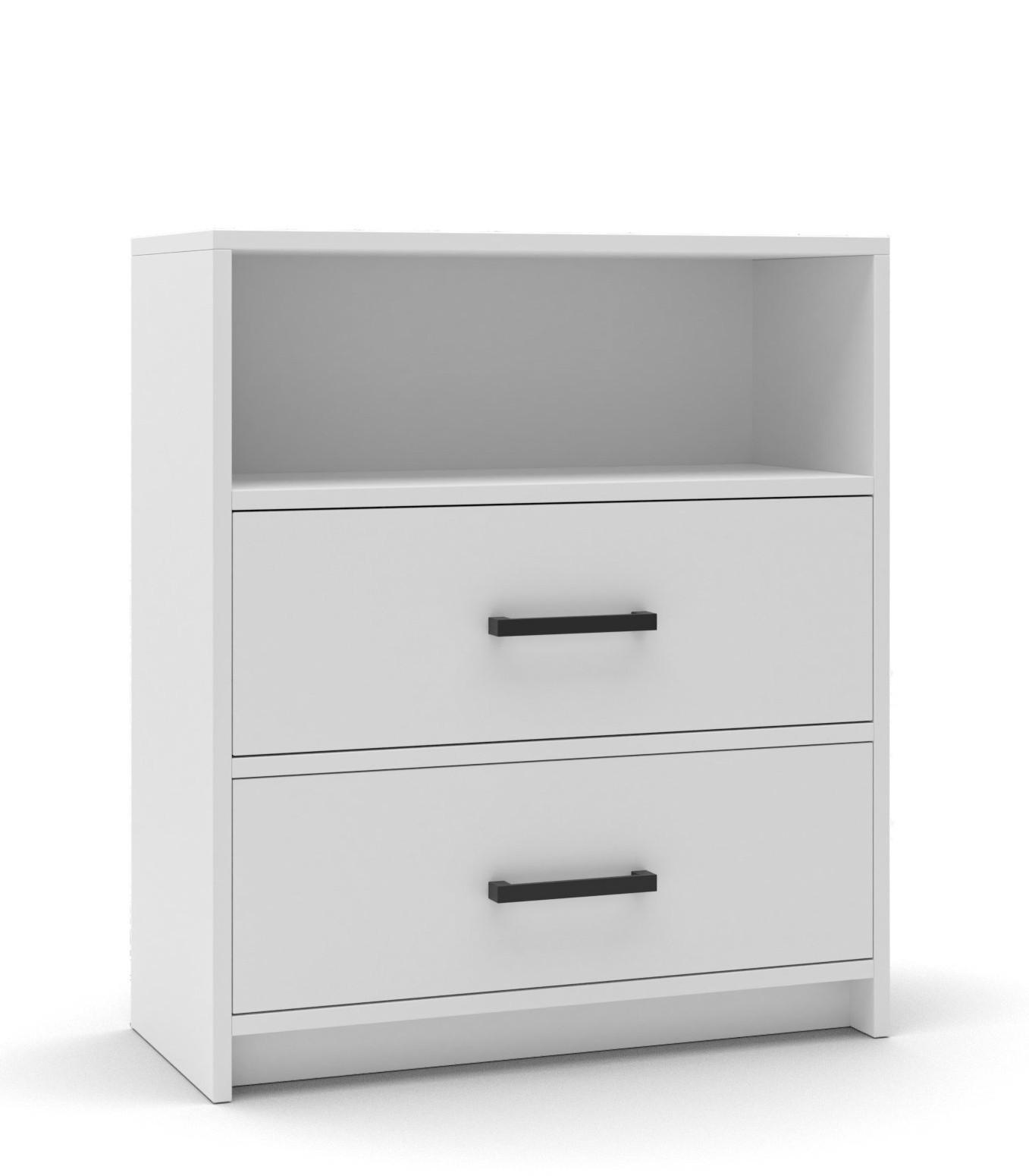Sepro Meble Kommode Weiß 80x90x35 cm