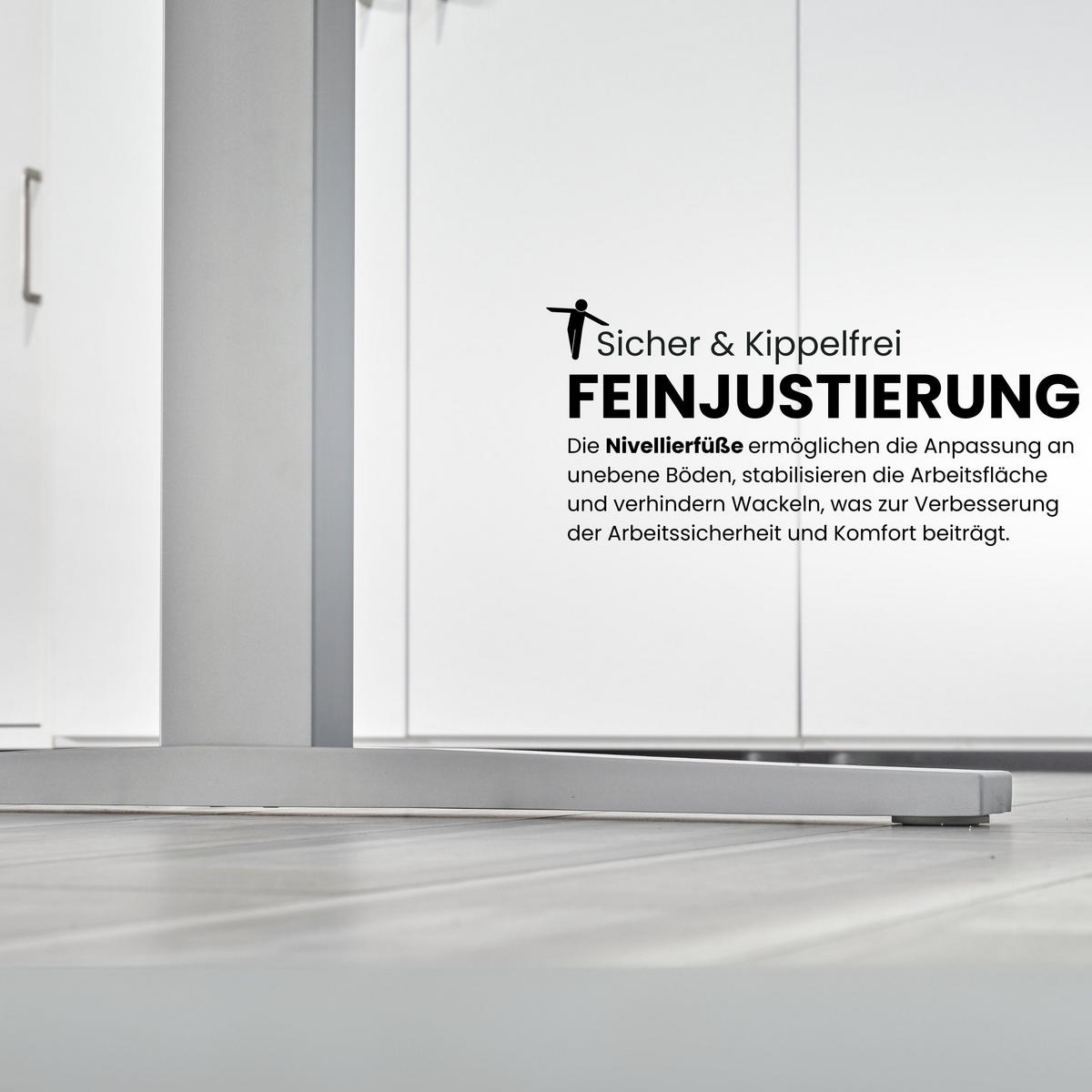 SCHREIBTISCH elektrisch XMKA 80/160/74 cm in Ahornfarben/Graphitfarben - Ahornfarben/Graphitfarben, Holzwerkstoff (80/160/74cm) - bümö