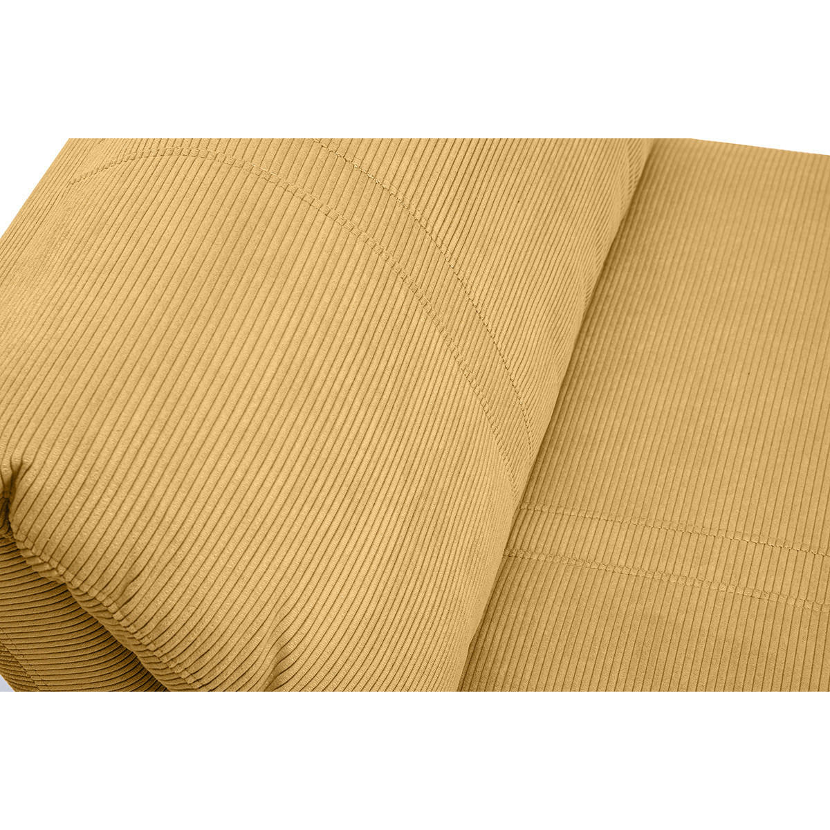 SCHLAFSESSEL 1-Sitzer Cord Currygelb SPENCER - Gelb, Textil (82/62/82cm) - Miliboo