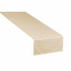 TISCHLÄUFER IN LEINENOPTIK DOVE Blickdicht - Creme, Textil (150/50/0.5cm) - Tom Tailor