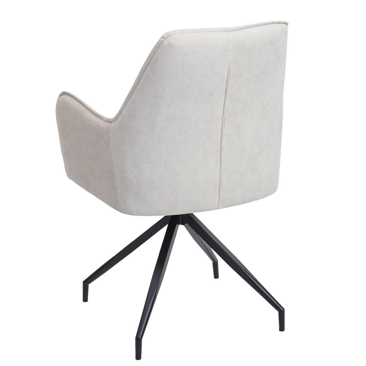 ESSZIMMERSTUHL Cremeweiß - Weiß, Textil (59/91/60cm) - MCW