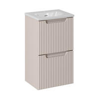 WASCHTISCHKOMBI 50 cm 2 Teile Nova Cashmere N BM213 in Kaschmir/Matt - Kaschmir, Holz (50/57/40cm)