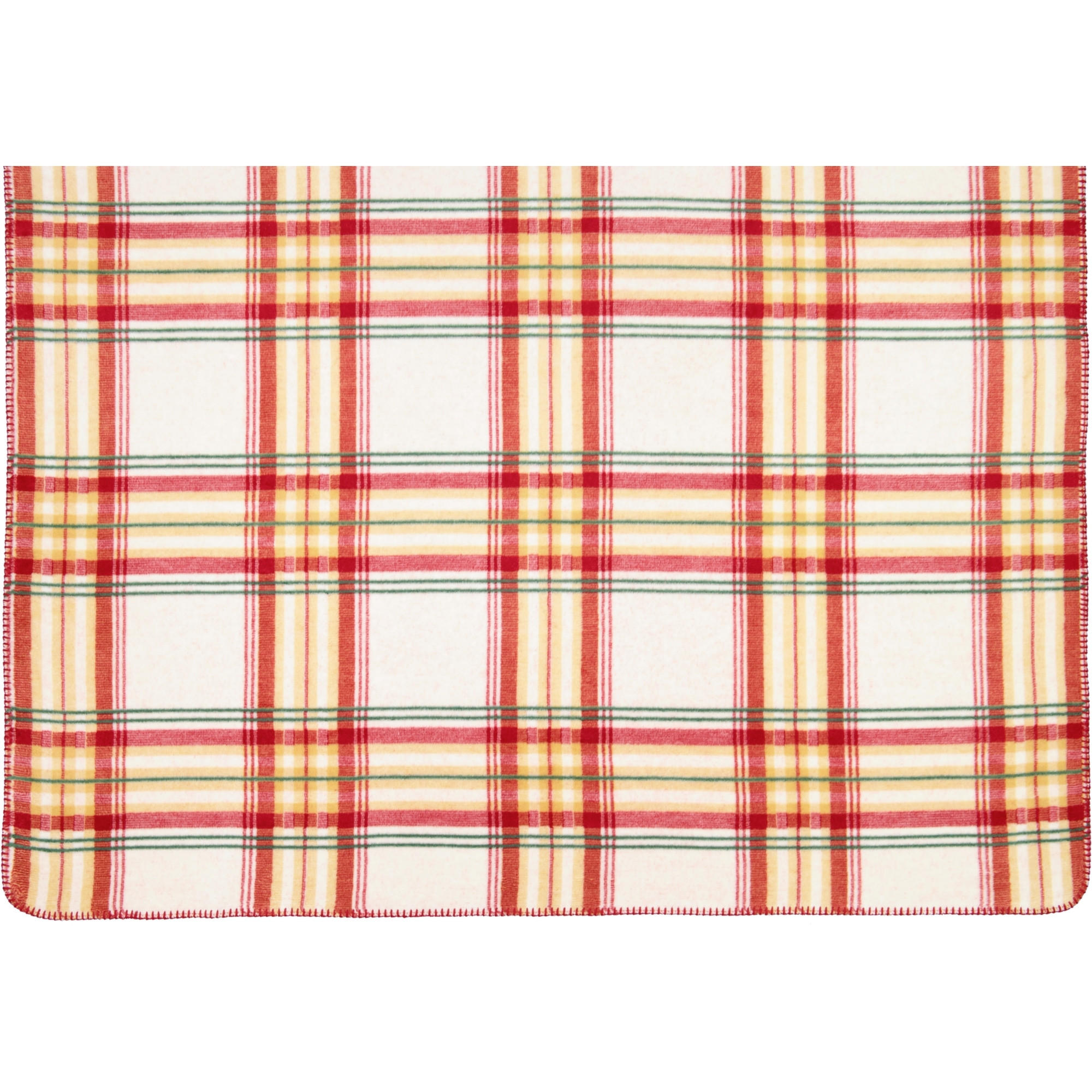 WOHNDECKEN TARTAN DELIGHT ROT - Multicolor, Textil (150/200cm) - Zöllner