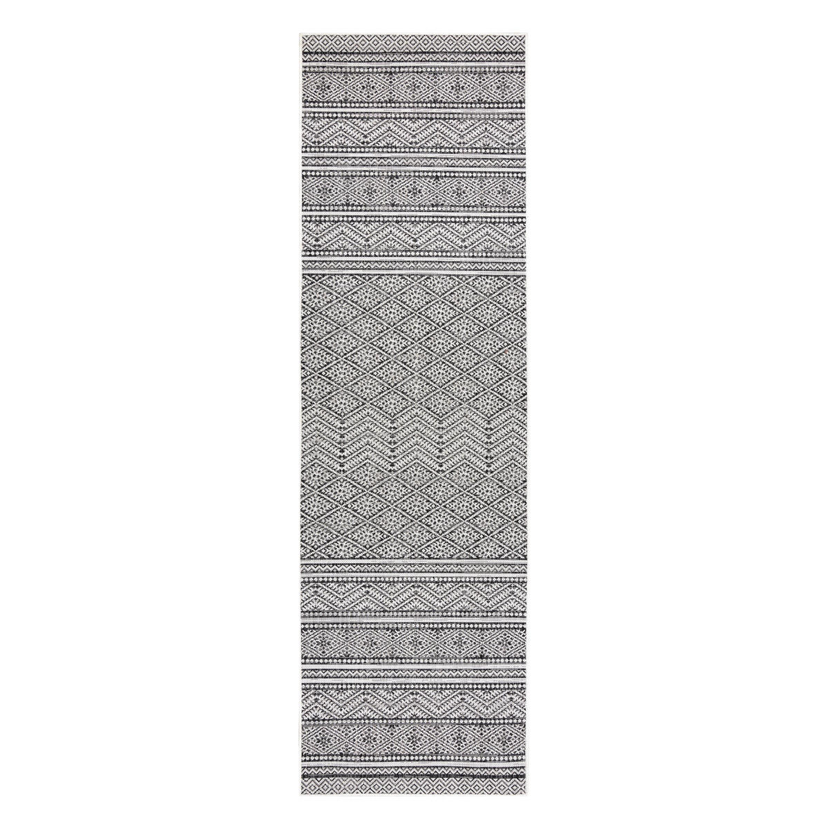 TEPPICH Sion 60/250 cm - Schwarz, Textil (60/250cm) - rugsX