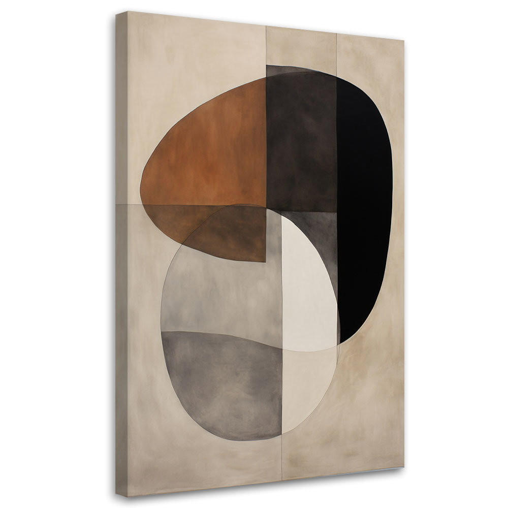 KUNSTDRUCK Beige 60/90 cm - Beige, Textil (60/90cm) - KUNSTLOFT