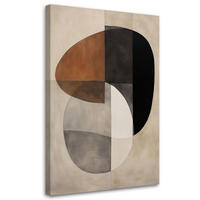 KUNSTDRUCK Beige 60/90 cm - Beige, Textil (60/90cm) - KUNSTLOFT