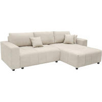 ECKSOFA george beige - Beige, Textil (181/271cm) - Habitat Garten