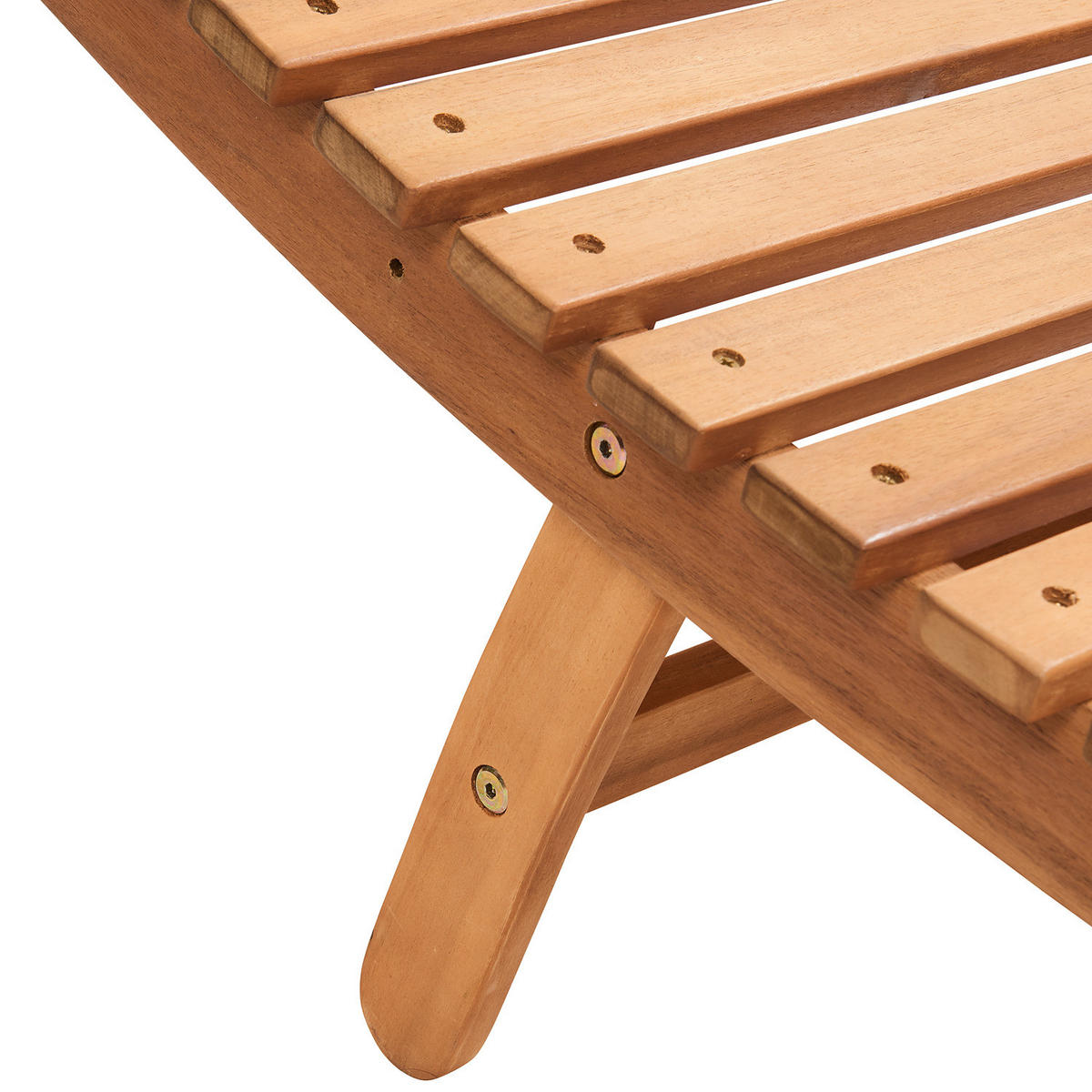 GARTENLIEGE (2-teilig) Sun Waver - Braun, Holz (54/62/188cm) - Butlers