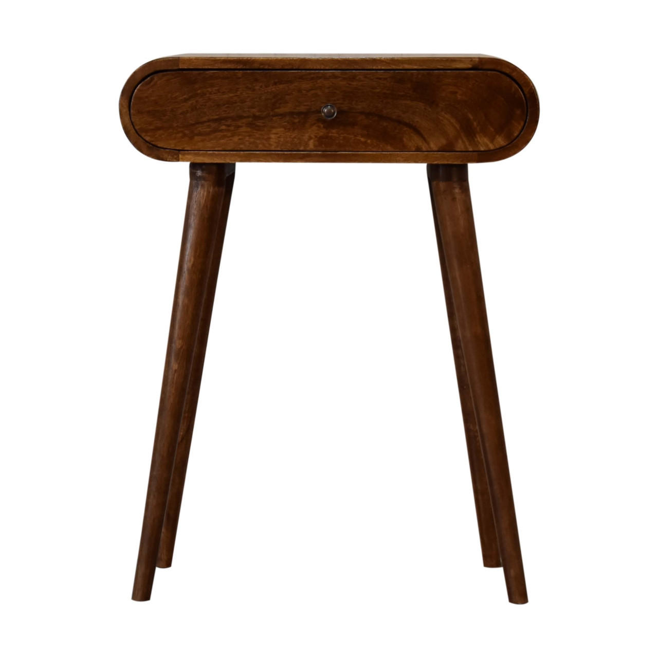 Artisan Furniture SKŘÍŇ Cortez kaštanová otevřená, 3 otevřené police, tmavě hnědá