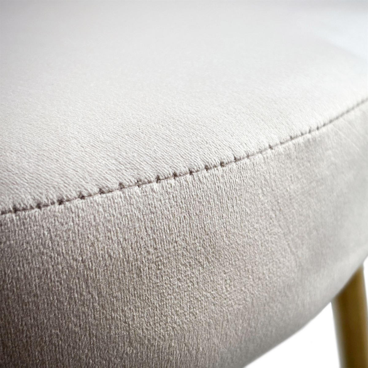 POLSTERSTUHL MARIS - Beige, Metall (46/83/42cm) - Lookway