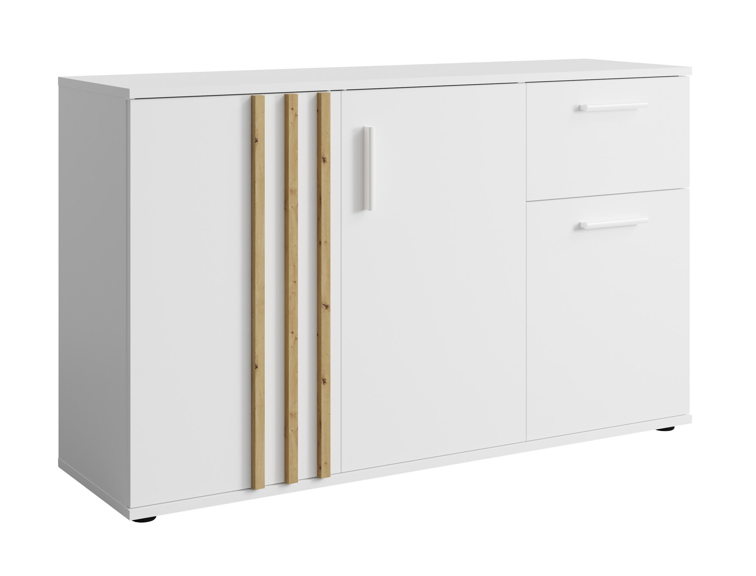 AX Living Sideboard Weiß 120x73x35 cm
