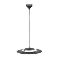 LED HÄNGELEUCHTE Rostoptik Braun - Braun, Glas (40/40/125cm)