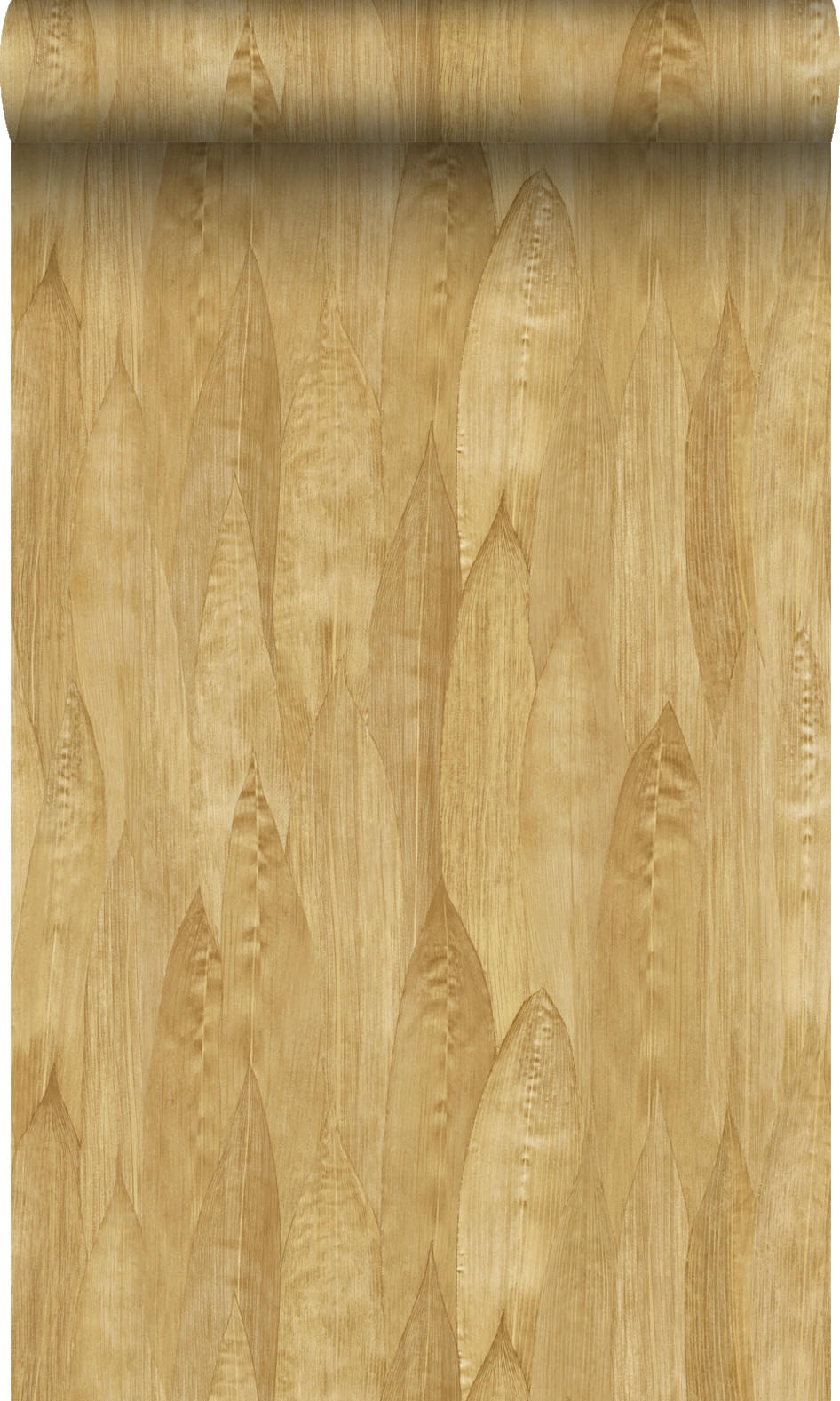 TAPETE Blätter 50 x 900 cm - Gelb, Papier (50/900cm) - Origin Wallcoverings