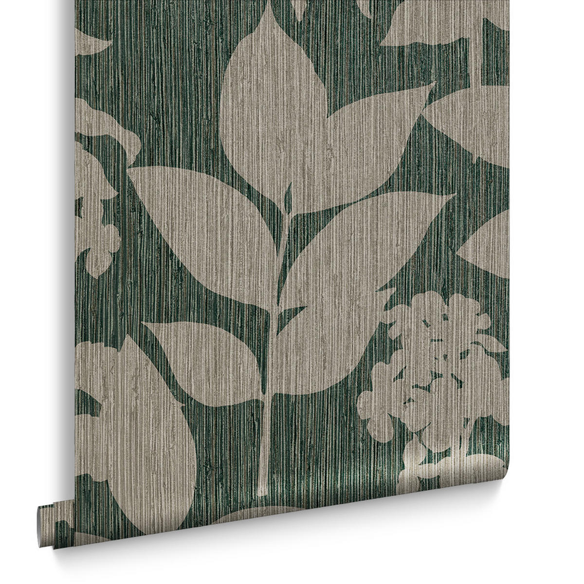 VLIESTAPETE - Aspen Pine - Grün, Papier/Kunststoff (52/1005cm) - Graham & Brown