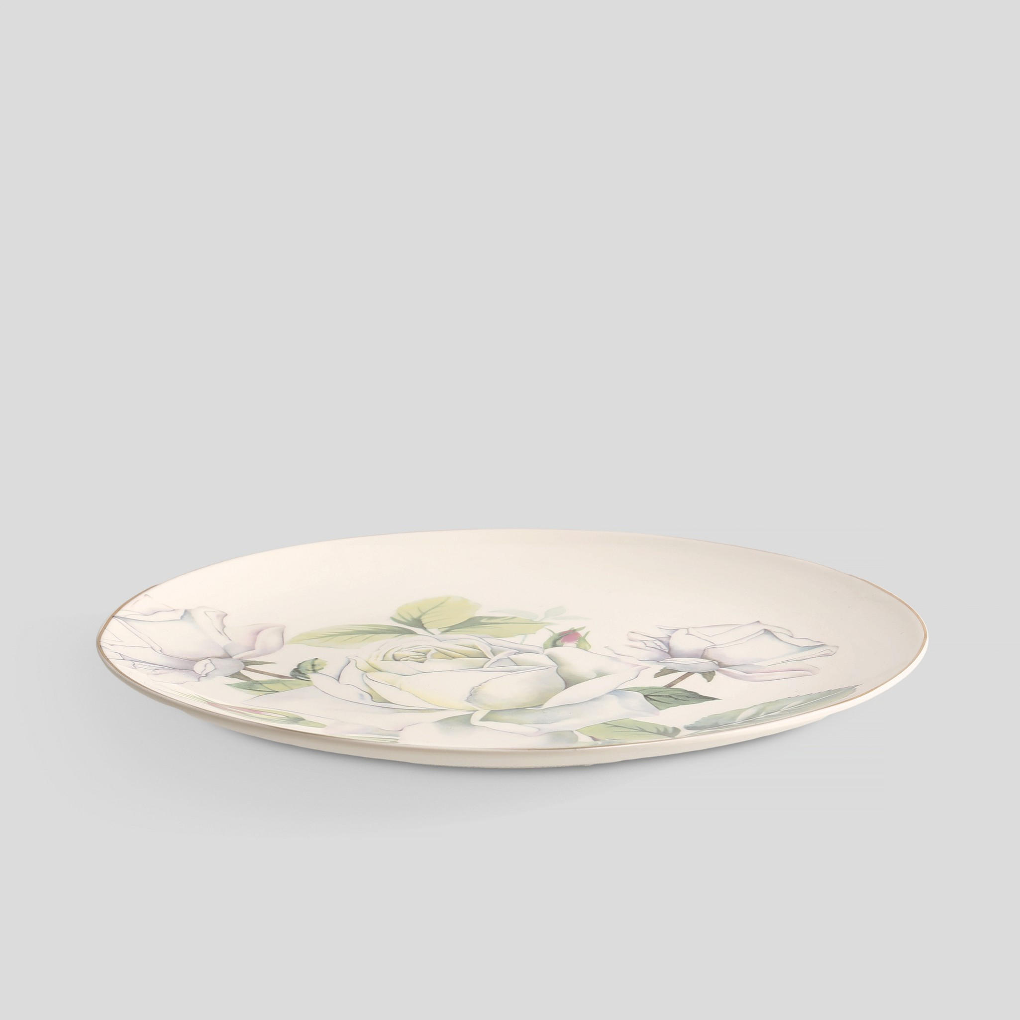 DESSERTTELLER Arrosa - Weiß, Keramik (21cm) - home&you