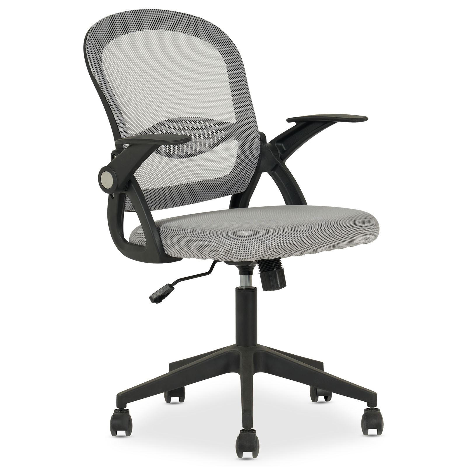 BÜRODREHSTUHL EREN - Grau, Textil (63/102/61cm) - IDIMEX