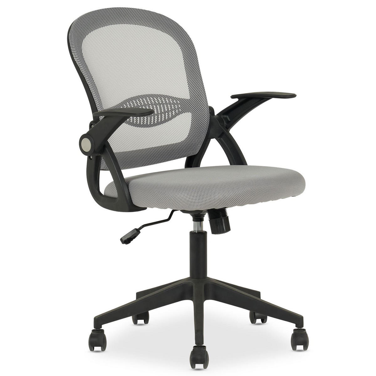 BÜRODREHSTUHL EREN - Grau, Textil (63/102/61cm) - IDIMEX