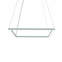 LED-HÄNGELEUCHTE - Grün, Metall (60/60/100cm) - Lumicom