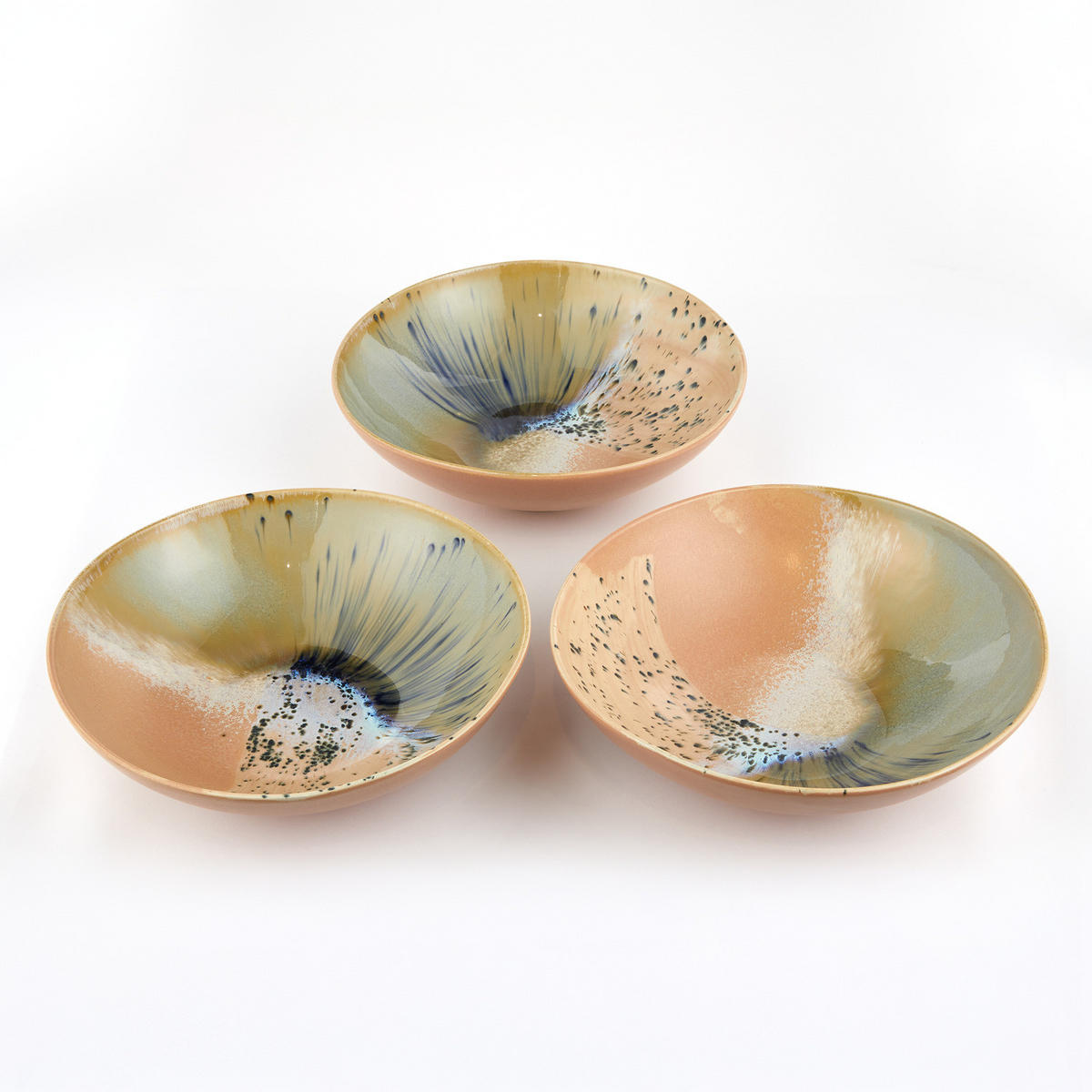 SALATSCHALE Sintra - Blau, Keramik (32/32/9cm) - Butlers