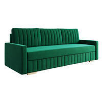 SOFA Grün Bella - Grün, Textil (217/92/85cm) - Sepro Meble