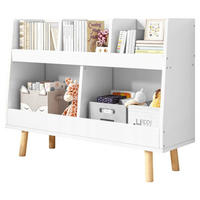 BÜCHERREGAL, weiß 60/25/80 cm - Weiß, Holzwerkstoff (60/80/25cm)