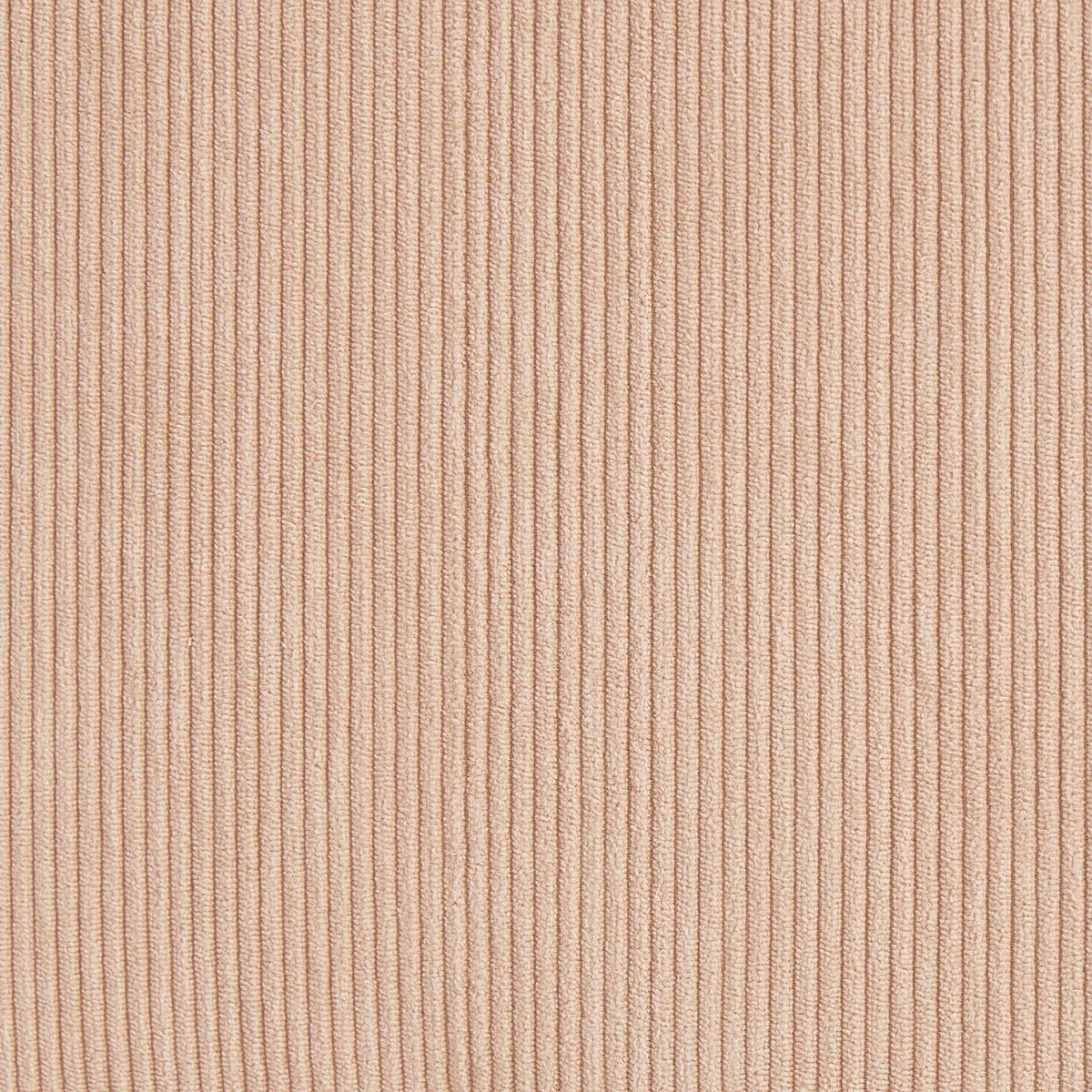 POUF Cord Beige Vinita - Beige, Textil (120/43/55cm) - Beliani