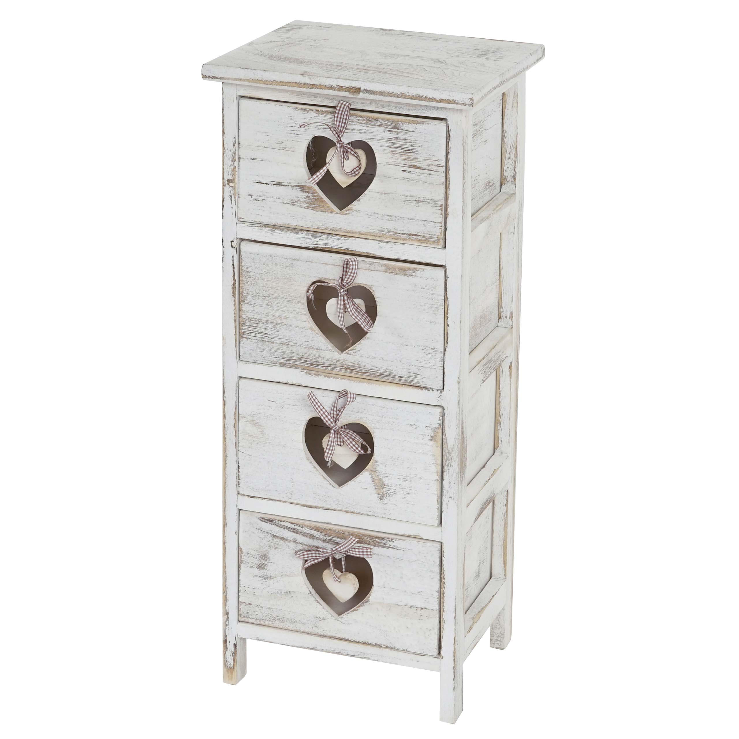 KOMMODE Weiß - Weiß, Holz (29/70/25cm) - MCW