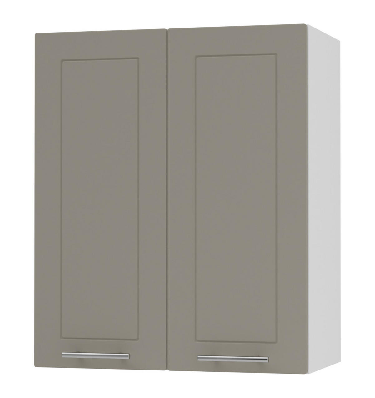 KÜCHENHÄNGESCHRANK Kvantum W3/60 Beige Matt / Weiß Matt 60 / 32,5 / 72cm - Beige/Weiß, Holz/Holzwerkstoff (60/72/32.5cm) - Feldmann-Wohnen