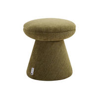 SITZHOCKER - 1 Person - Stoff - Grün - ADEYOMA - Grün, Textil (38.5/42.5/38.5cm) - Vente-Unique