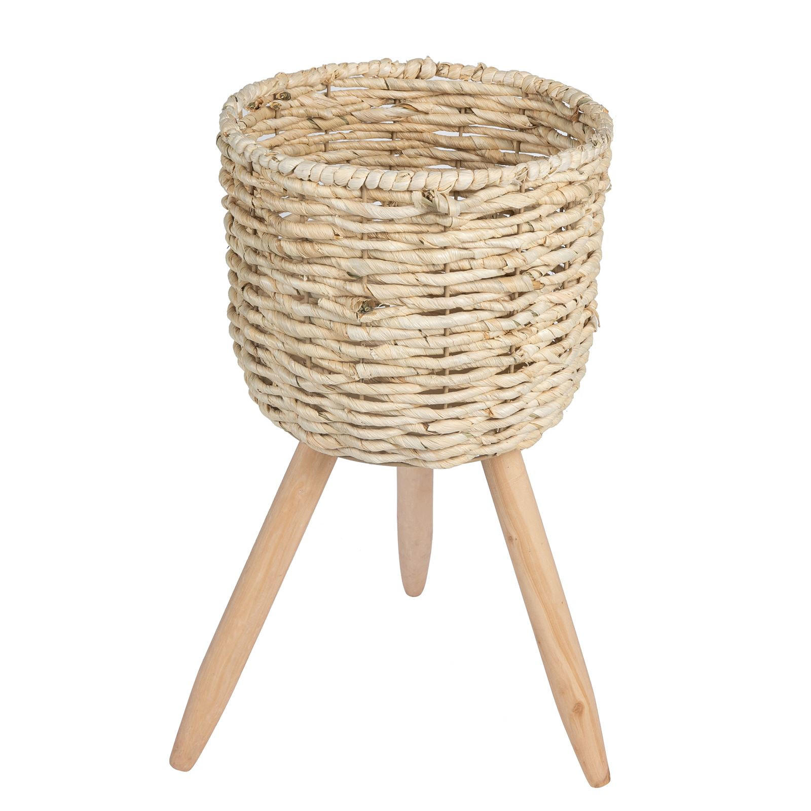 ÜBERTOPF NAGO - Naturfarben, Holz (27/51cm) - CARO-Möbel