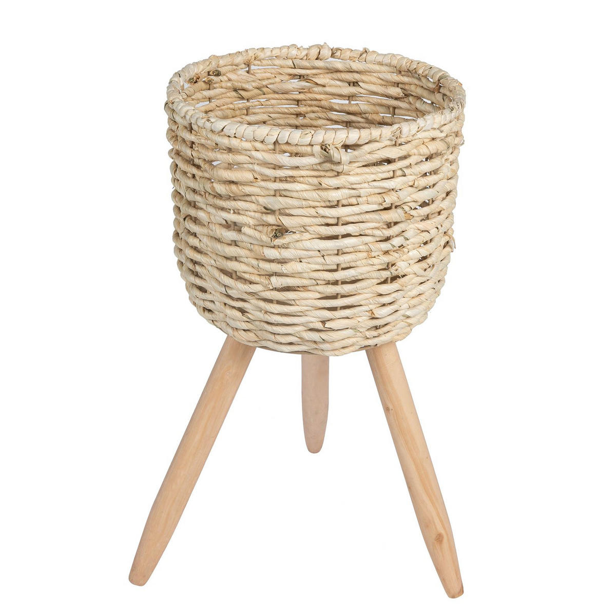 ÜBERTOPF NAGO - Naturfarben, Holz (27/51cm) - CARO-Möbel