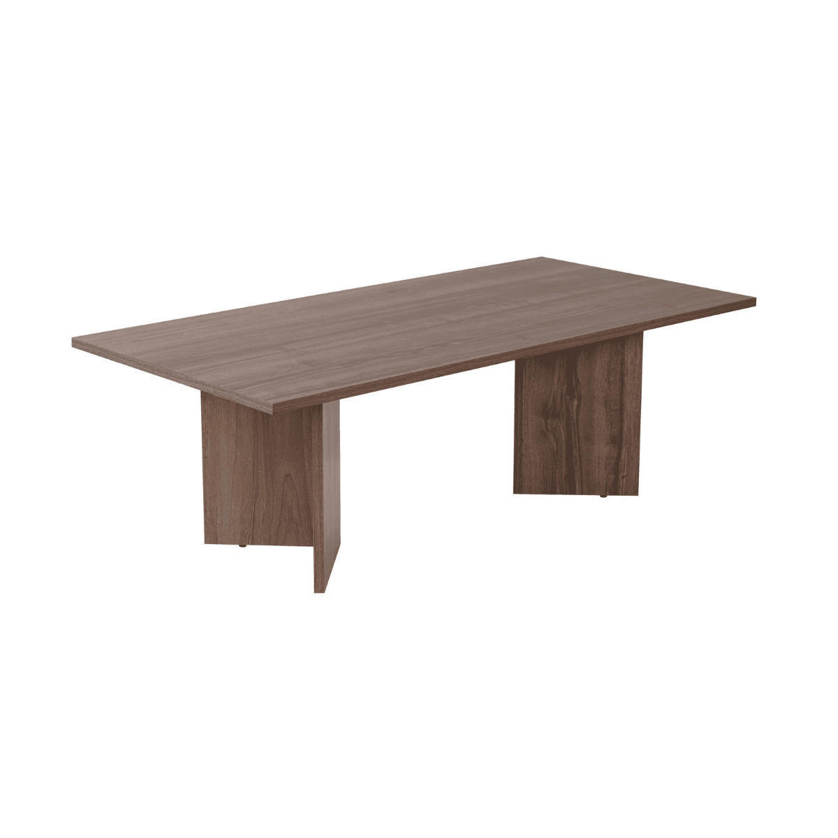 COUCHTISCH mit rechteckiger Platte 119/60/40 cm - Naturfarben, Holzwerkstoff (119/60/40cm) - Calicosy