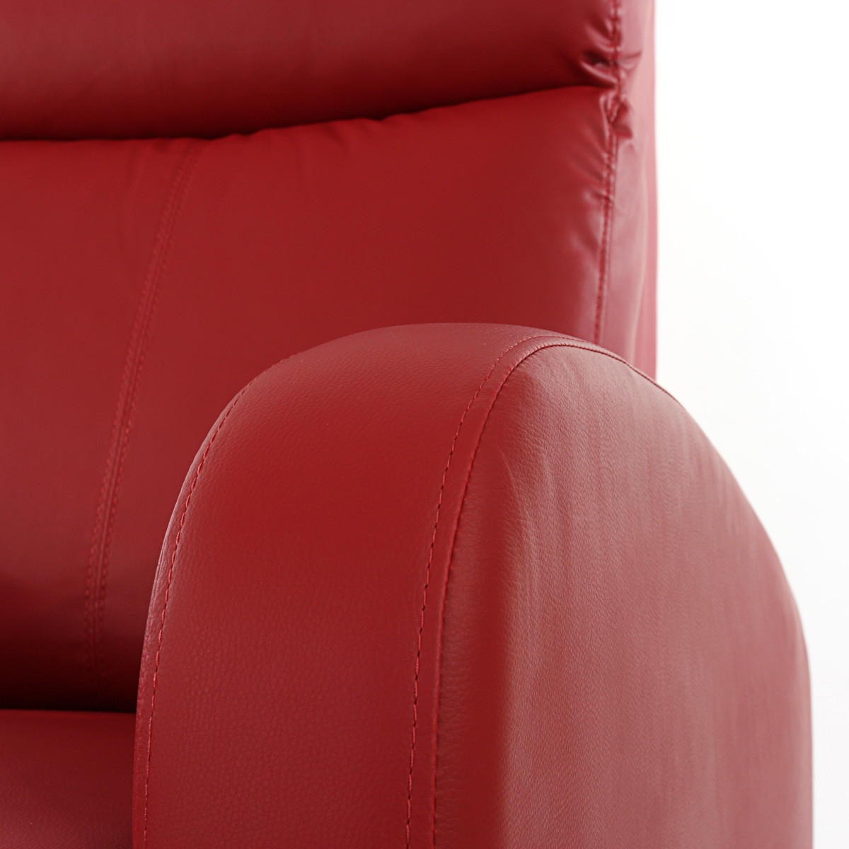 RELAXSESSEL Rot - Rot, Textil (72/105/92cm) - MCW