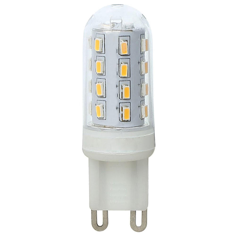 LED LEUCHTMITTEL G9 Warmweiß Weiß - Weiß, Kunststoff (1.6/5cm) - Globo Lighting