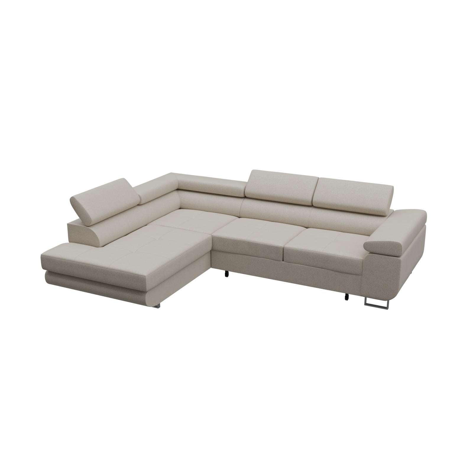 Thumbnail - Barchello Ecksofa, Grau, Textil, 270x200 cm, Wohnzimmer, Sofas & Couches, Wohnlandschaften, Ecksofas